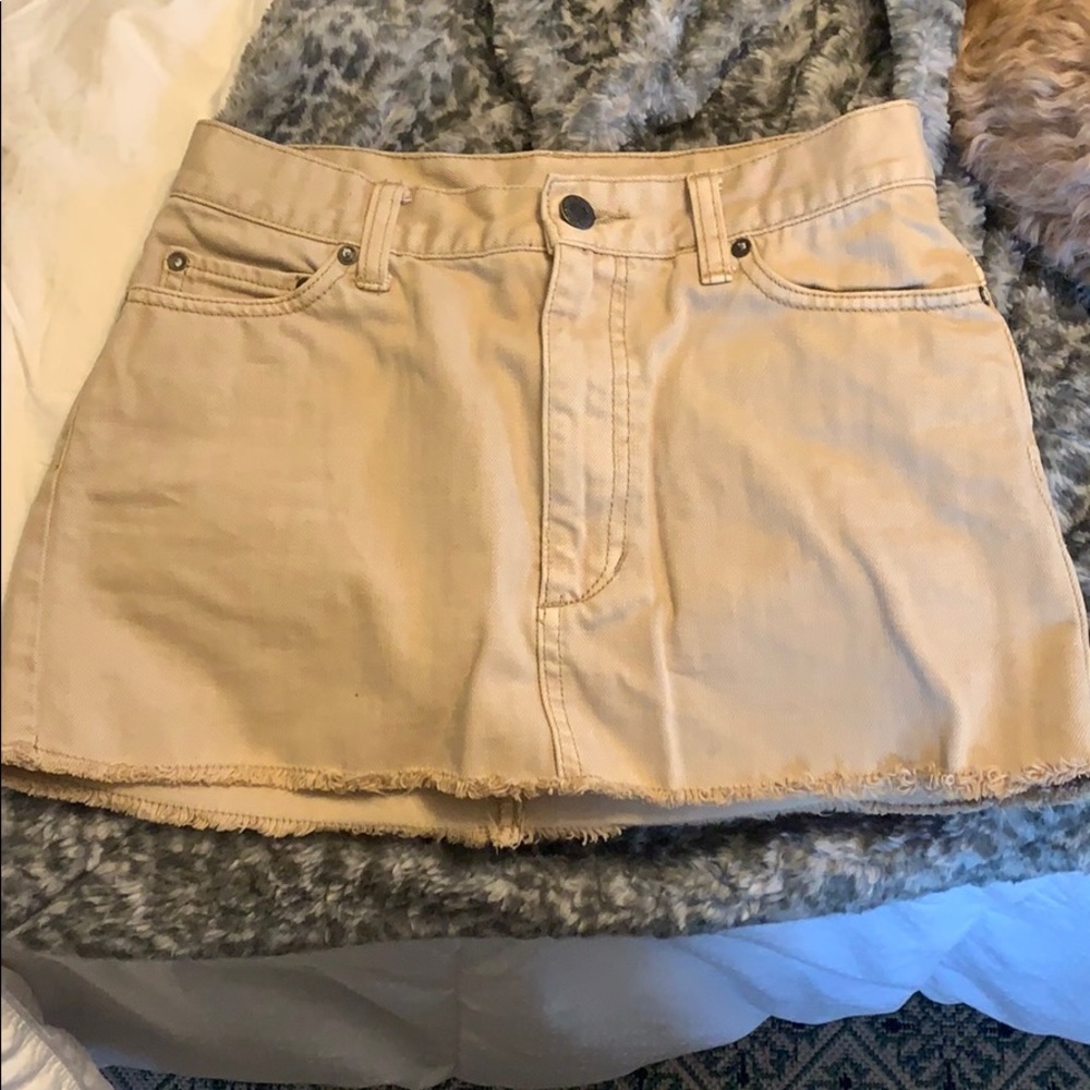 Free people mini skirt
